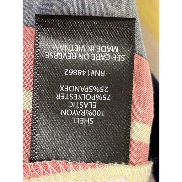 Torrid Spaghetti Strap Striped Babydoll Top Women's Plus Size 3x NWT - Picture 3 of 4